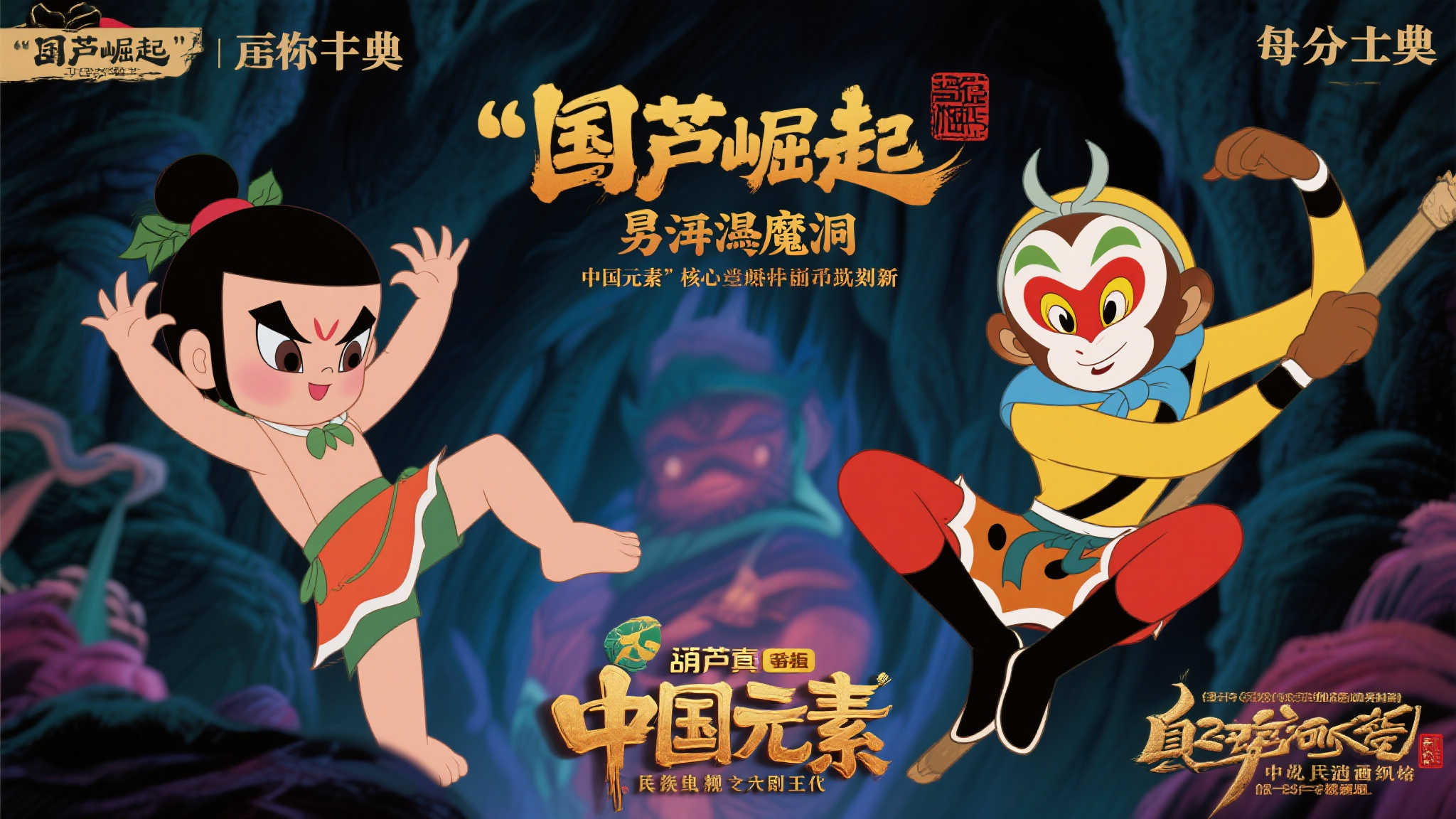 上影携手万达电影发布片单,《葫芦兄弟》《真假美猴王》重磅来袭 上影携手万达电影发布片单,《葫芦兄弟》《真假美猴王》重磅来袭