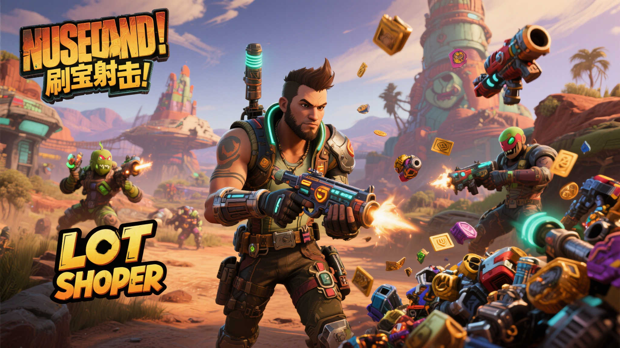 震撼成绩!《无主之地》系列全球销量突破9300万大关 《无主之地》系列自2009年首作发布以来